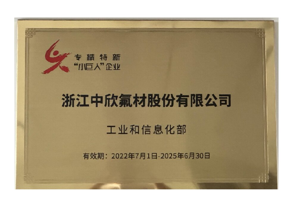 工信部專精特新小巨人企業(yè)